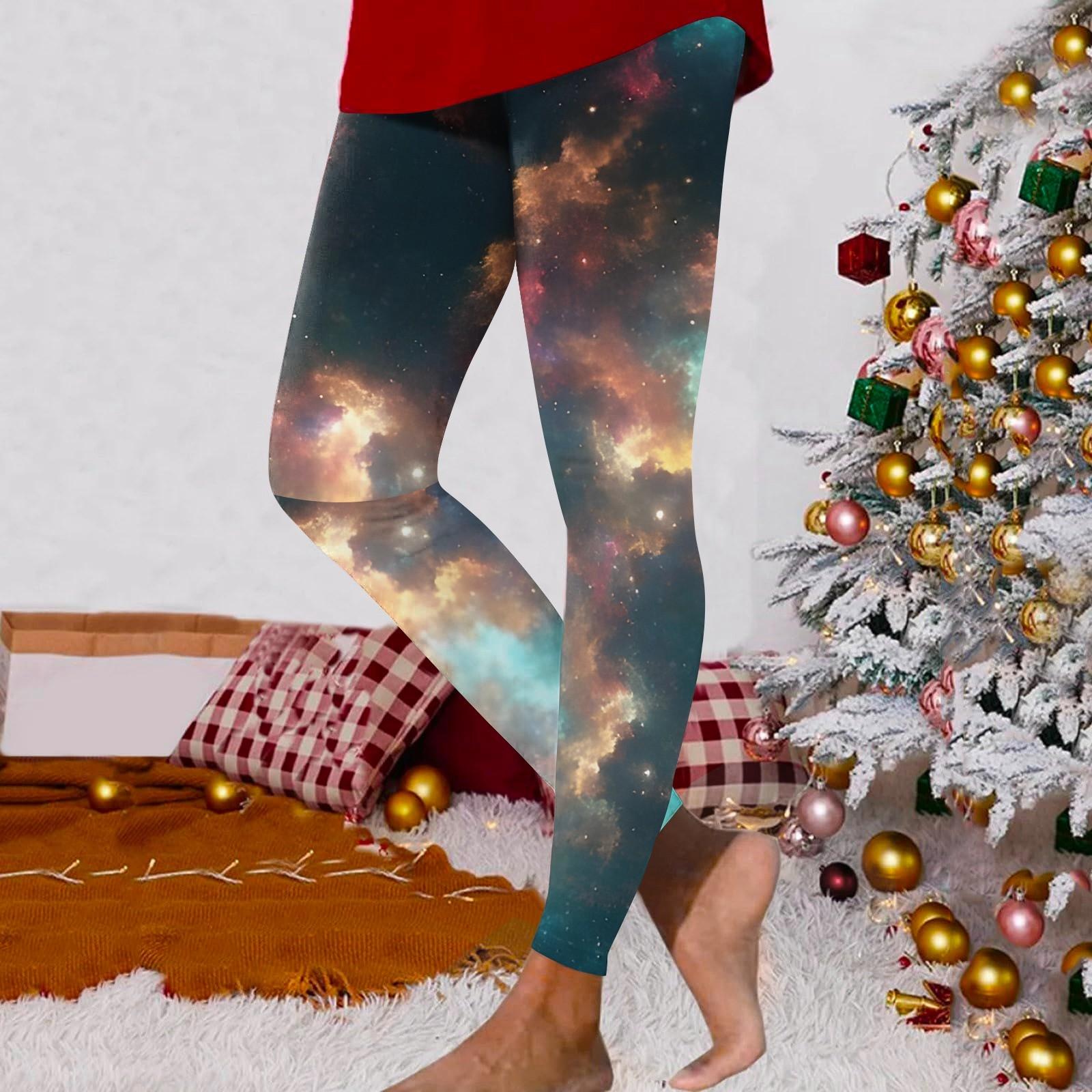 

Женские модные уличные штаны Astral Printed Slim Fit Stretch Yoga Casual XL жёлтый