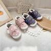 Japanese New Arrival Baby Walker Shoes - Soft Sole, Flower Design, Velcro Closure for Boys and Girls