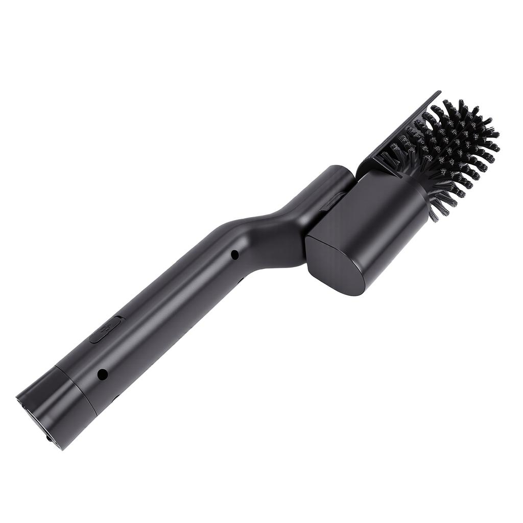 Electric Grill Brush 360 degrees  Rotation Head Cordless BBQ Grill Cleaner with Ergonomic Handle for Camping Outdoor