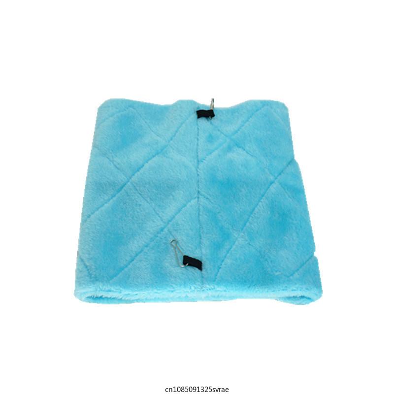 Winter Pet Bird Parrot Cages Warm Plush Hammock Hanging Cave for Sleeping and Hatching Swing Toy Cage Hammock Bird Accessories