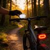 Mountain Bicycle Night Riding Light Waterproof Rechargeable Usbc For Outdoor Cycling And Camping