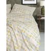 Parure de lit - 1 housse de couette 220 x 240 cm + 2 taies d'oreiller 60 x 60 cm - 100% coton renforcé - Beige