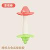 Baby Clutch Ball Rattle Fitness Soft Glue Hand Rattle, Fish Skewer Toothpaste Infant 0-1 Years Old Educational Toy