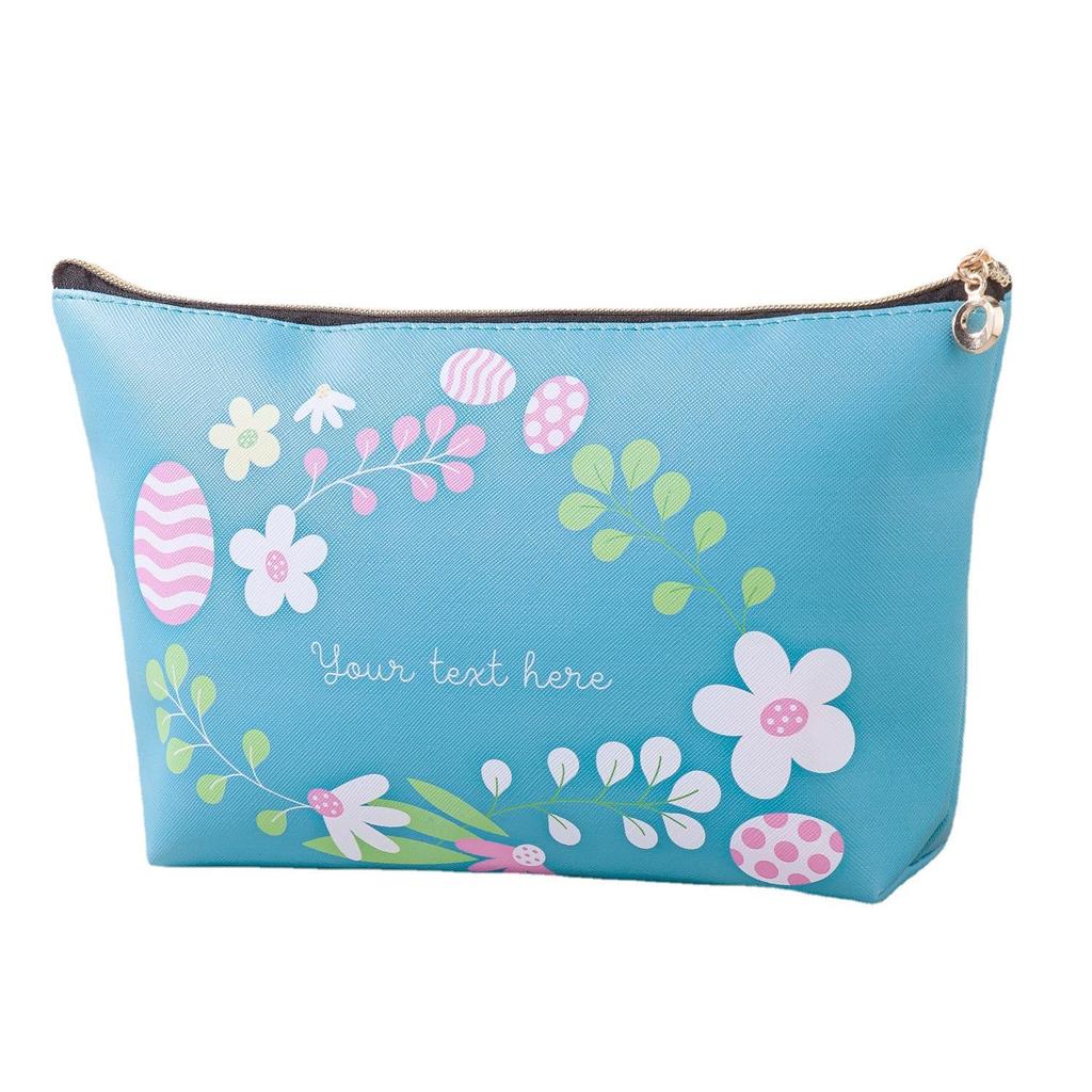Women's Large Capacity Waterproof PU Cosmetic Travel Clutch & Toiletry Bag with Size Options