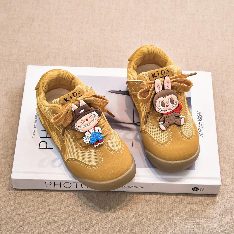 

Детская спортивная обувь Cartoon Labub будет популярна осенью 2025 года. Дышащие кроссовки из двойной сетки для девочек в немецком стиле модные ф 33 жёлтый