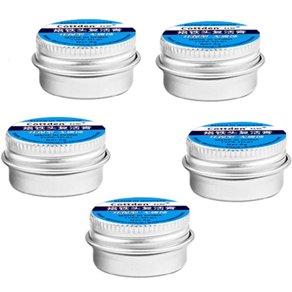 New Soldering Iron Tip Refresher Non-stick Tin Solder Cream Clean Paste for Oxide Head Resurrection Oxidative Activator