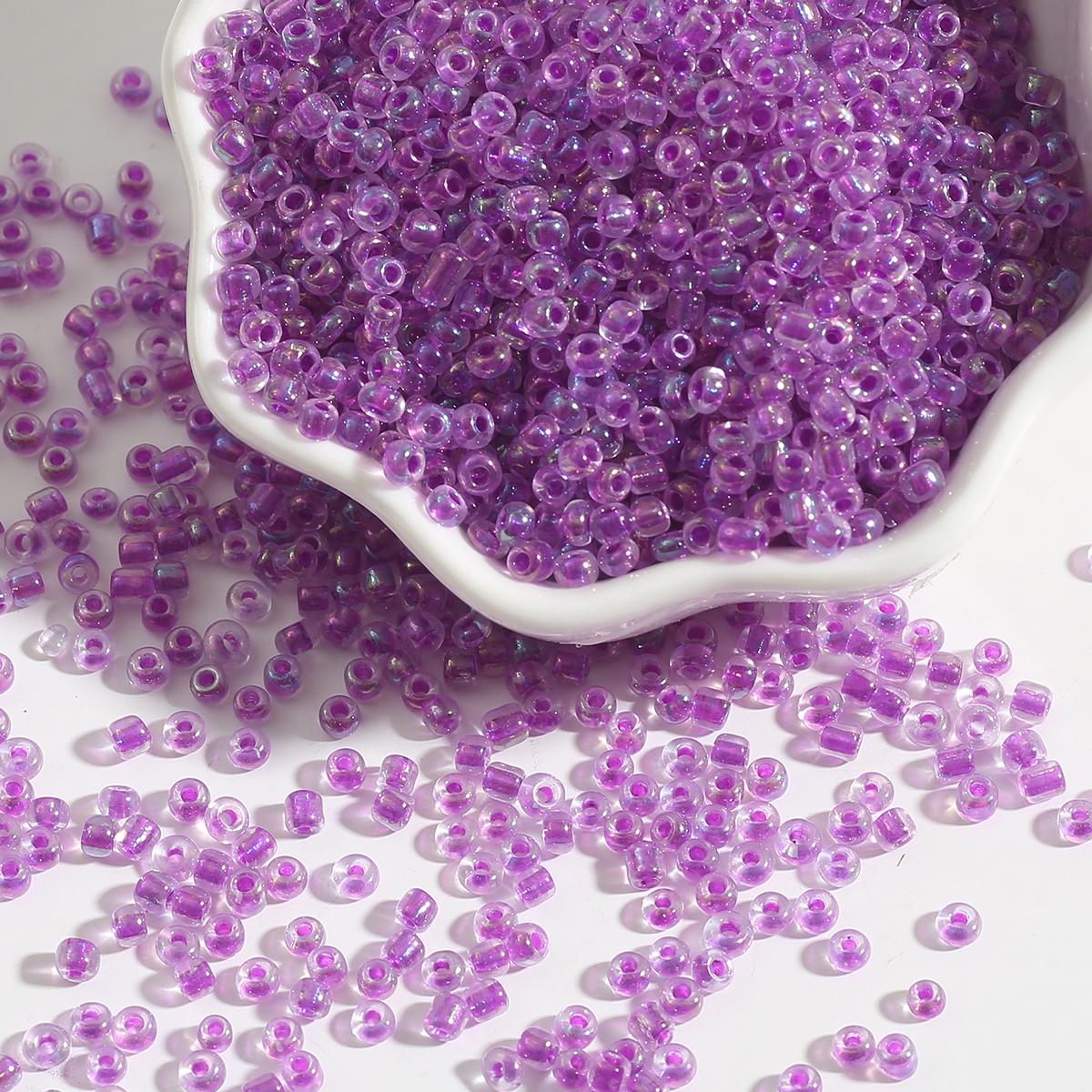 

Блестящие разноцветные бусины, чешский стеклянный бисер, круглые бусины-разделители для изготовления ювелирных изделий, аксессуары «сделай сам» 2mm 1000cps