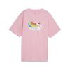 Puma GRAPHICS SUMMER SPORTS Women's T-shirt Pink 62791330 R S