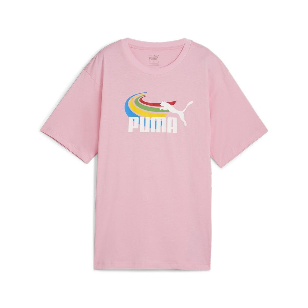 Puma GRAPHICS SUMMER SPORTS women's T-shirt pink 62791330 r S