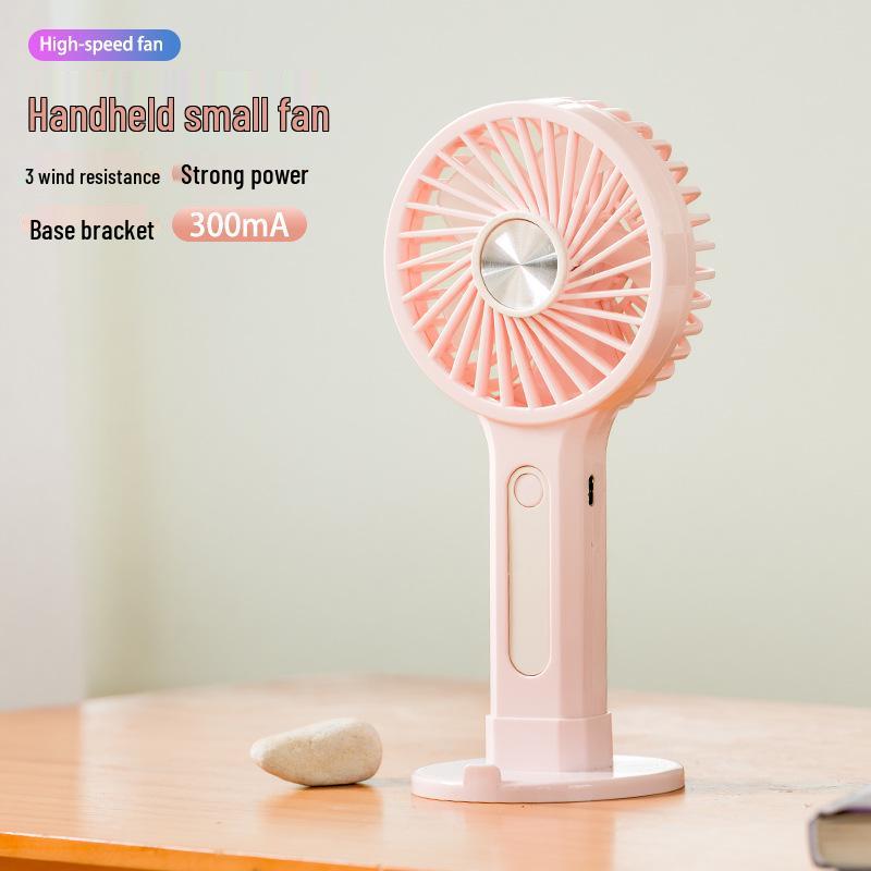 Rechargeable Mini Handheld & Desktop Fan - Perfect Portable Summer Gift 14.6 x 4.3 x 8 cm
