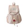 Schoolbag lightweight ins Japanese women's new campus backpack striped simple 1011 summer backpack high value student schoolbag