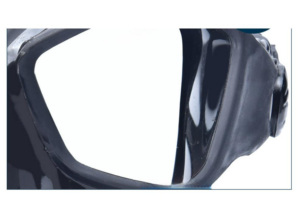 Adult Snorkeling & Diving Mask Set: HD Anti-Fog Tempered Glass Goggles