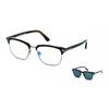 Ft5683 B Blue Light Block With Clip On 052 Men Eyeglasses
