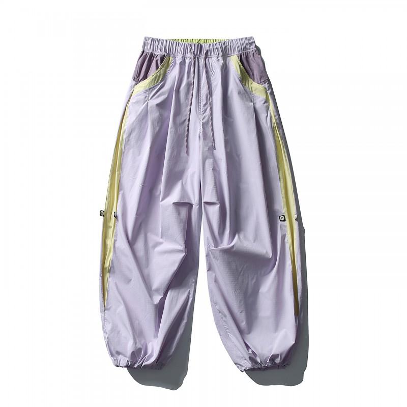Pantaloni de drumeție ușori, cu uscare rapidă, cu picior larg, pentru bărbați și femei, respirabili, rezistenți la apă, stil cargo, pantaloni de exterior