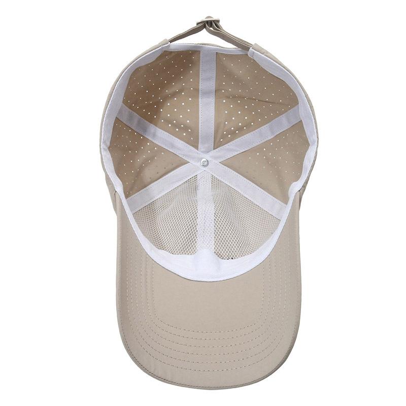 Summer Thin Quick-Drying Cap Men Women Sunscreen Cap Breathable Baseball Cap Sun Hat
