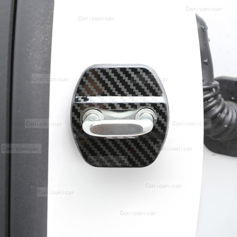 Auto Car Door Lock Protect Cover Emblems Case Stainless Steel Decoration For INFINITI QX55 Protection Accessories