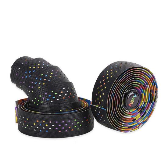 Cycling Handlebar Grip Tape Wear Resistant Shockproof Universal Simple Installation Non-Slip Self-Adhesive Bicycle Handlebar Tape