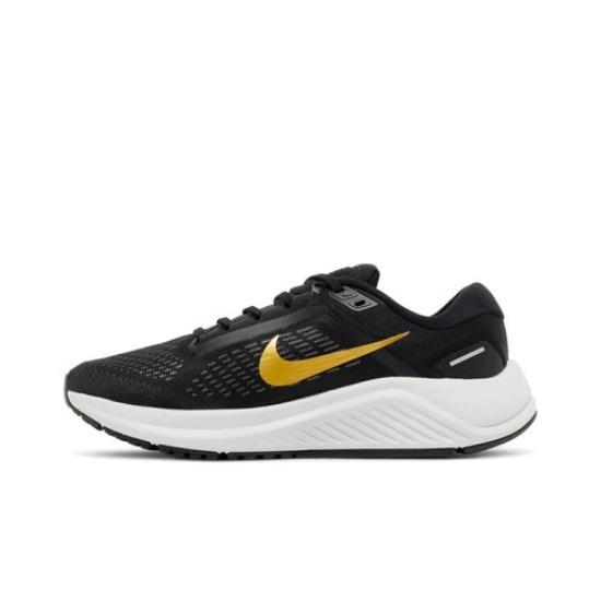 

Nike Air Zoom Structure 24 Black Metallic Gold Coin DA8570-003 Women s Shoes EU 36 чёрный/золотой