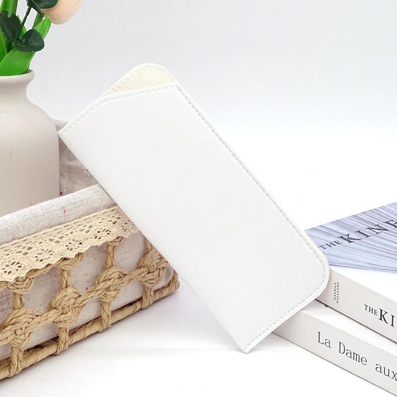 PU Leather Sunglasses Case Glasses Dustproof Storage Bag Portable Glasses Slanted Organizer Bag Eyewear Case Eyewear Accessories