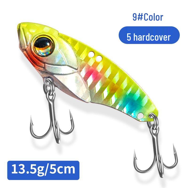 VIB Hard Bait Lure: Copper Sound, Snake Tail Lead Sinker, Long Cast, Outdoor Bionic Artificial Fishing Bait