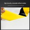 PVC Black Yellow Hazard Warning Tape