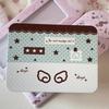1/2Pcs Korean-Style Star Angel Flip-Top Small Iron Box, Portable Waterproof Card Sticker Storage Box With High Aesthetic Appeal