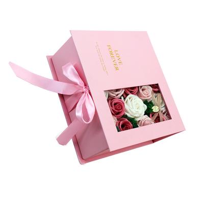 Flower Box Jewelry Gift Box Decoration Empty Container Organizer Paper