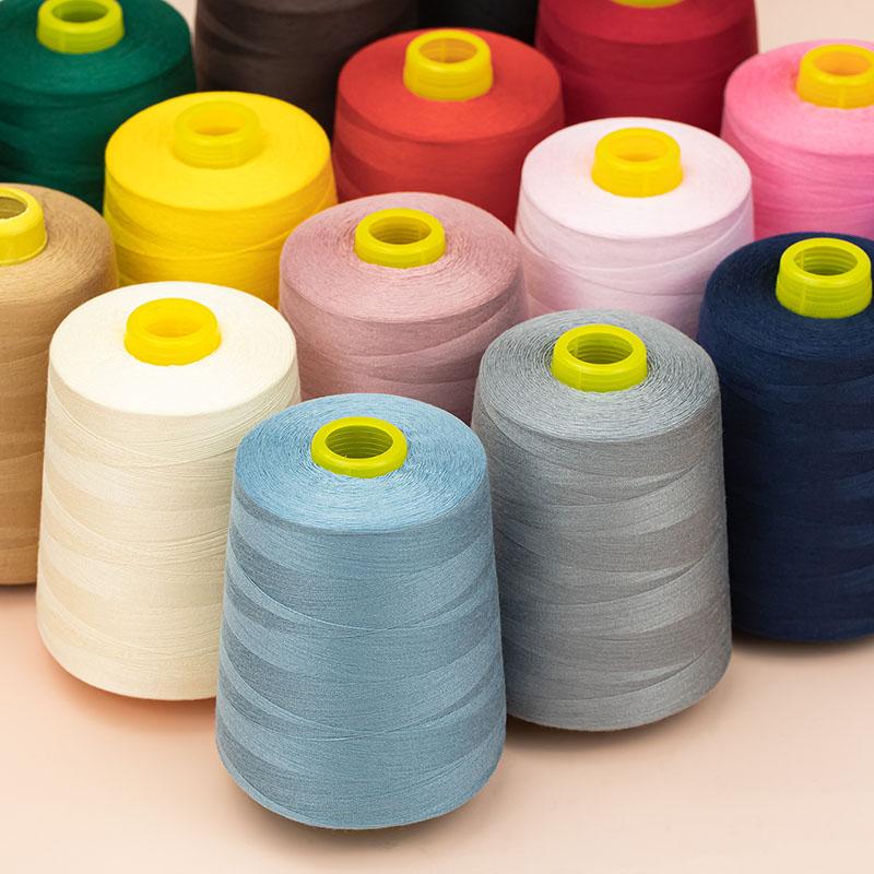 8000 Yards Colorful Sewing Thread 402 Polyester Sewing Machine Thread Quilting Thread For Sewing Craft Apparel Supplies