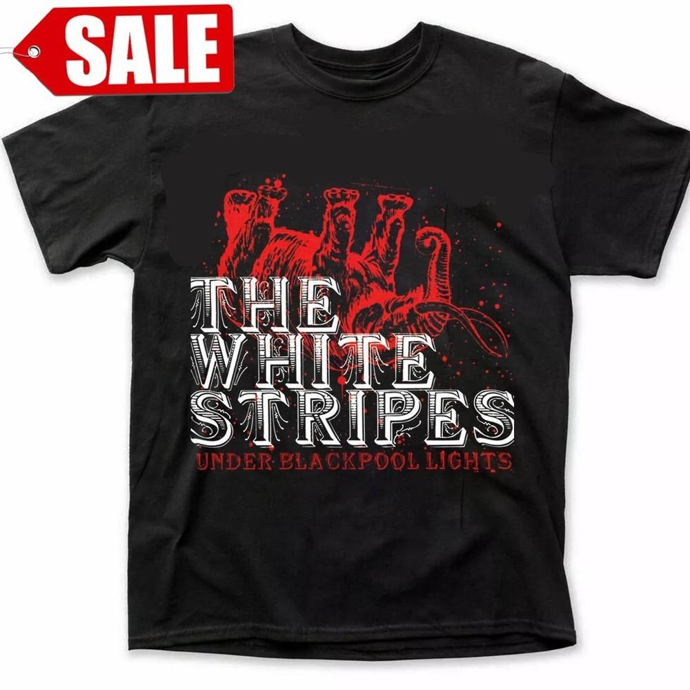 The White Stripes Under Blackpool Lights Ablum Tshirt S to 5XL UR149 FREE SHIPP Unisex T-Shirt L