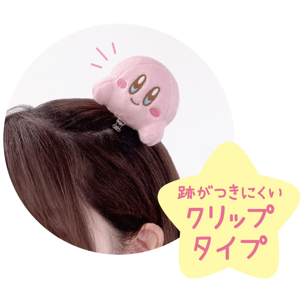 Tees Factory Kirby Lying Down Mascot Hair Clip Kirby HK-5537689KB