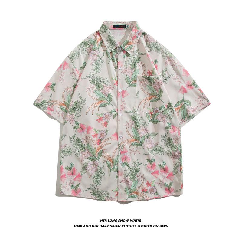 Men's Southeast Asian Style Quick-Dry Beach Vacation Shirt