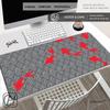 HYBXAXC Japanese Koi Fish Mouse Pad Desk Mouse Pad Cute HD Desk Pad Extended Gaming Keyboard Mats Large XXL Gamer Mousepad X