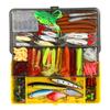 304pcs Fishing Accessories Kit Fishing Tackle Kit Fishing Gear