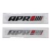 3d ABS  Chrome Black Logo APR Emblem Letters Car Trunk Badge Decal For A4 A5 S4 B8 A3 A7 APR Sticker Accessories