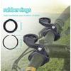 2ks 25,4mm/31,8mm Podložka držáku cyklopočítače Pro Edge Mtb Opravné Kompatibilní Stojan pro hodinky Jiaming Garmin Gumové Opravné Příslušenství
