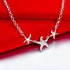 Copper charm Ocean starfish necklaces bracelests for women Street Versatile Jewelry Set wedding fashion gifts