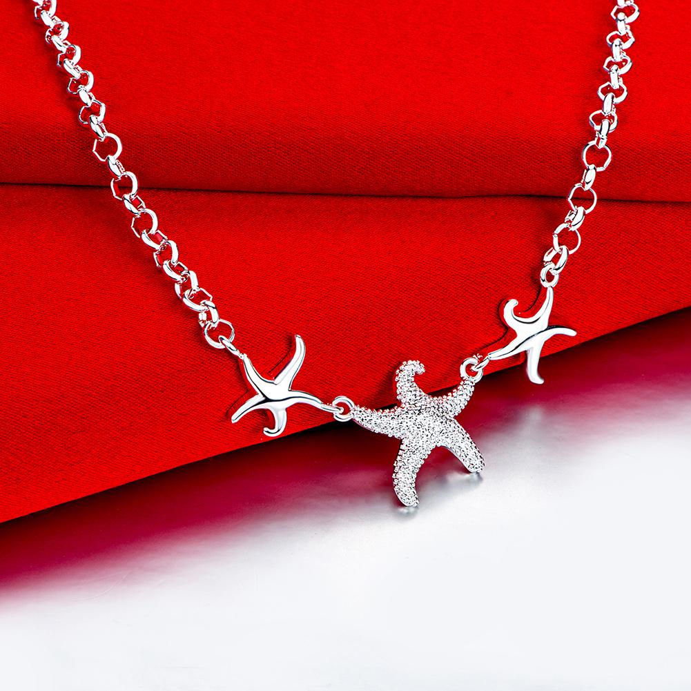 Copper charm Ocean starfish necklaces bracelests for women Street Versatile Jewelry Set wedding fashion gifts