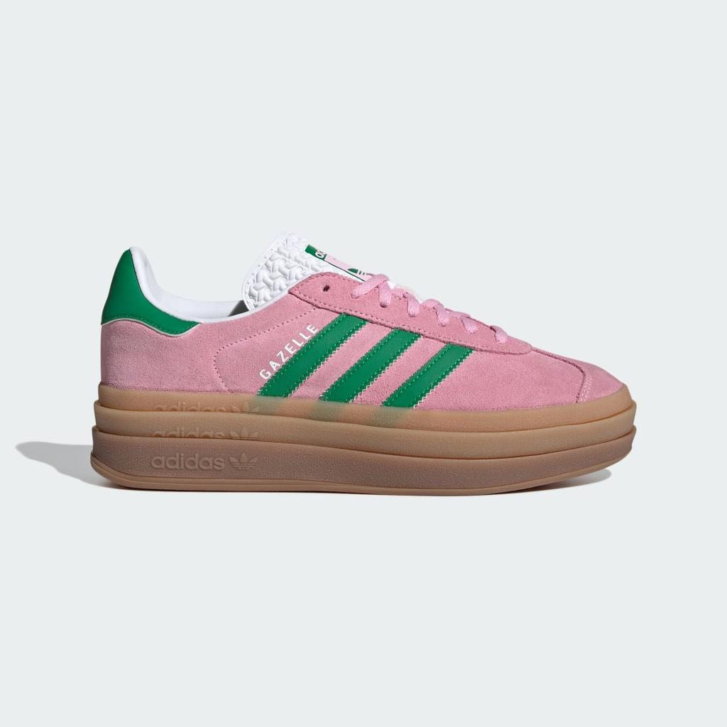 adidas Gazelle Bold IE0420 Unisex Originals Sneakers True Pink / Green / Cloud White