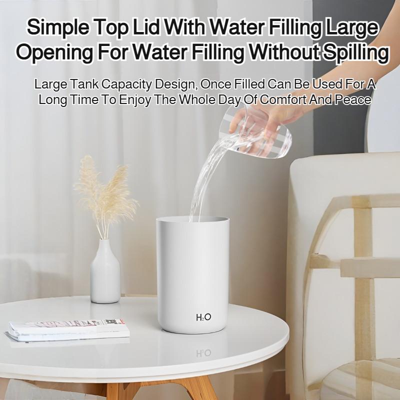 Nano Dual Spray Air Humidifier Indoor Water Replenishment And Humidification Sprayer Ultra-quiet Large Capacity Humidifier