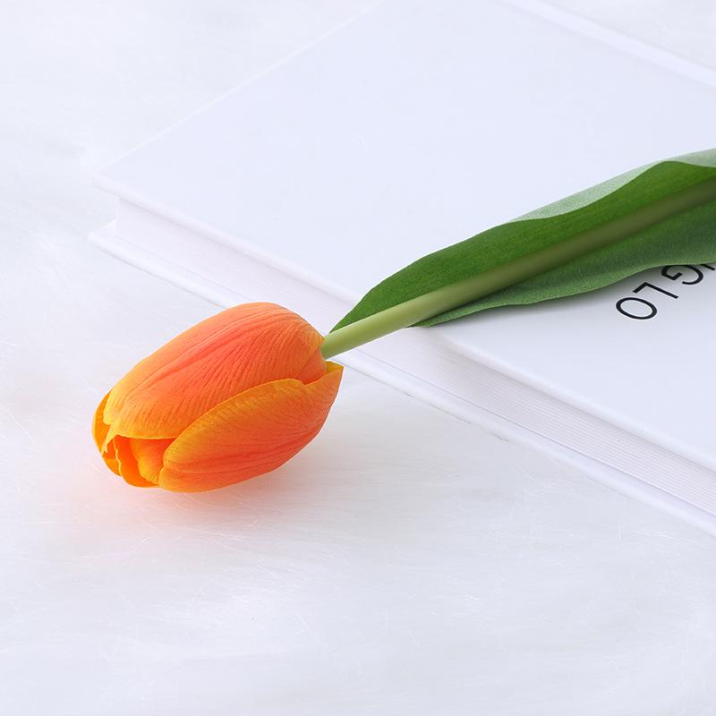 Simulation Feel Moisturizing Tulip Fake Flower Home Decoration Simulation Flower Wedding Table Floral Art