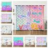 Curtains Animal Mermaid Ocean Curtains Bedroom Living Room Blackout Curtain Perforated
