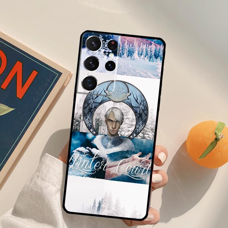A Court of Mist and Fury Sarah J Maas Phone Case For Samsung Galaxy S26 S25 S20 S21 S22 S23 S24 Ultra S10 Plus S25 FE Back Cover