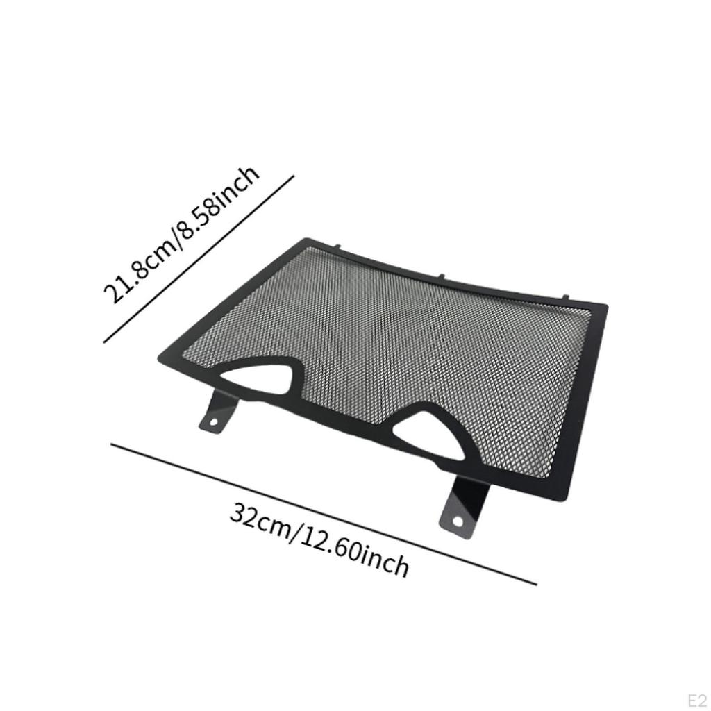 Motorcycle Water Tank Net Grille Modification 1.5mm Stainless Steel Radiator Protective Cover for