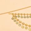 Stylish Metal Chain Belt Multi Layer Waist Chain Layered Belly Decor for Belly Dance Parties Theatrical Performances