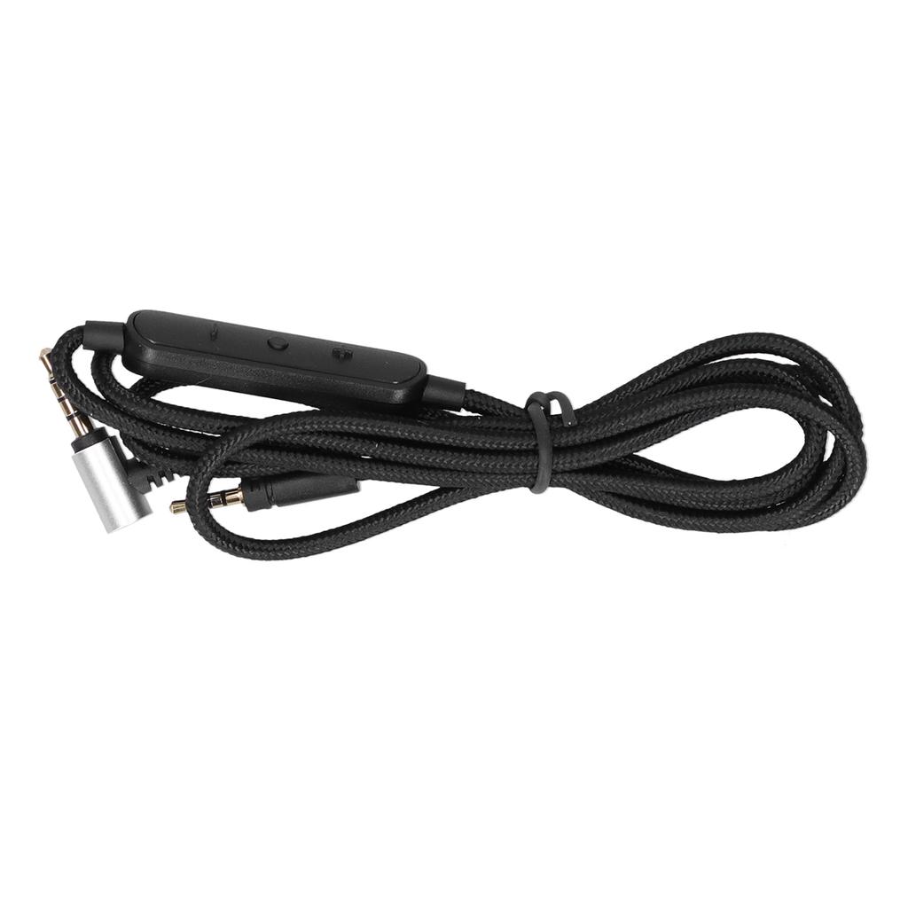 1.2m Headphone Audio Cable with Volume Microphone Control for Sennheiser Momentum Headset