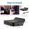 M17 Car HUD OBD+GPS Dual System Head Up Display Digital Speedometer Windshield Projector With Temp Alarm Universal For All Auto