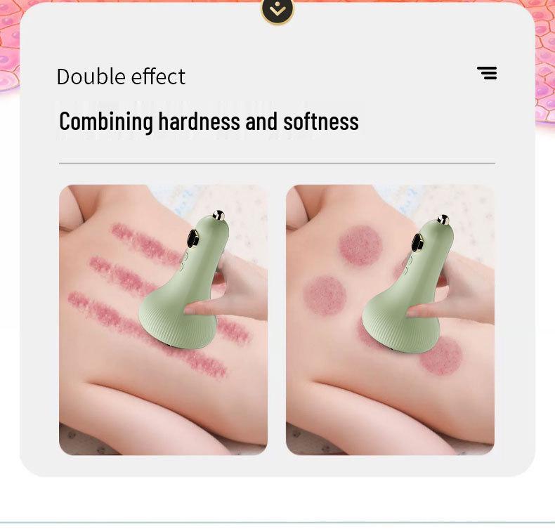 Smart Electric Gua Sha & Cupping Massager - Full Body Meridian Brush & Scraper