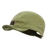 Croogo Umpire Cap Men Short Brim Soft Solid Simple UV Protection 5 Panel G-DY09-Green-N