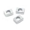 5-50pcs Thin Square Nut M3 M4 M5 M6 M8 Zinc Plated Steel Rectangular Nuts Slider Block for Aluminum Profile Accessory(M3x5x8x2 50pcs)
