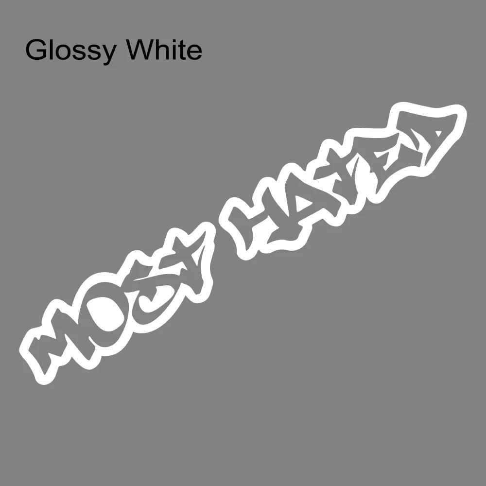 MOST HATED Slogan Car Windshield Sticker JDM Style Auto Body Rear Window Vinyl Decal Car Window Decoration Sticker Accessories